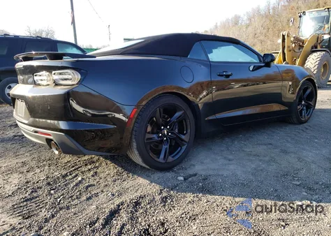 2019 Chevrolet Camaro Ss из США, поврежденный, VIN 1G1FH3D71K0135088